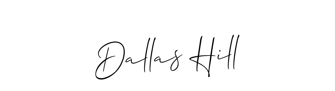 Check out images of Autograph of Dallas Hill name. Actor Dallas Hill Signature Style. Allison_Script is a professional sign style online. Dallas Hill signature style 2 images and pictures png