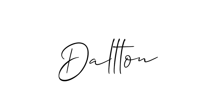 Also we have Dallton name is the best signature style. Create professional handwritten signature collection using Allison_Script autograph style. Dallton signature style 2 images and pictures png