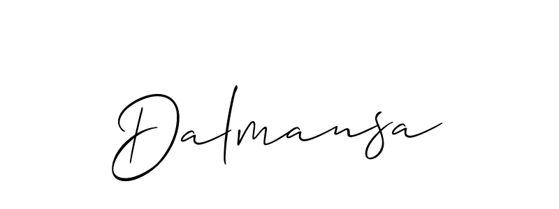 Also we have Dalmansa name is the best signature style. Create professional handwritten signature collection using Allison_Script autograph style. Dalmansa signature style 2 images and pictures png