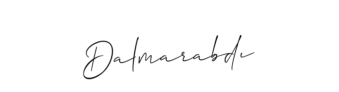 It looks lik you need a new signature style for name Dalmarabdı. Design unique handwritten (Allison_Script) signature with our free signature maker in just a few clicks. Dalmarabdı signature style 2 images and pictures png