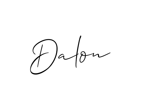 Once you've used our free online signature maker to create your best signature Allison_Script style, it's time to enjoy all of the benefits that Dalon name signing documents. Dalon signature style 2 images and pictures png