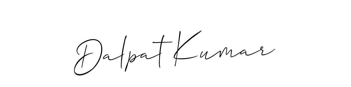 This is the best signature style for the Dalpat Kumar name. Also you like these signature font (Allison_Script). Mix name signature. Dalpat Kumar signature style 2 images and pictures png