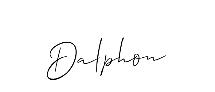 Make a beautiful signature design for name Dalphon. Use this online signature maker to create a handwritten signature for free. Dalphon signature style 2 images and pictures png
