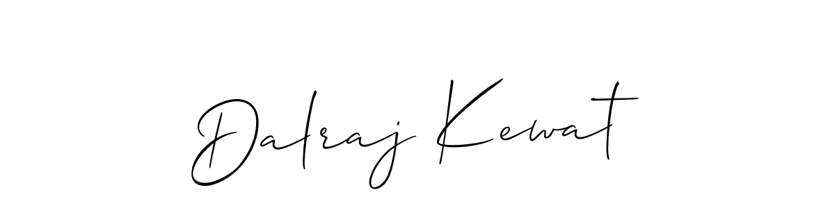 Make a beautiful signature design for name Dalraj Kewat. Use this online signature maker to create a handwritten signature for free. Dalraj Kewat signature style 2 images and pictures png