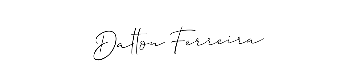 Once you've used our free online signature maker to create your best signature Allison_Script style, it's time to enjoy all of the benefits that Dalton Ferreira name signing documents. Dalton Ferreira signature style 2 images and pictures png