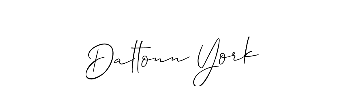 Check out images of Autograph of Daltonn York name. Actor Daltonn York Signature Style. Allison_Script is a professional sign style online. Daltonn York signature style 2 images and pictures png