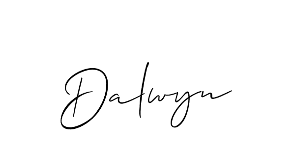 How to Draw Dalwyn signature style? Allison_Script is a latest design signature styles for name Dalwyn. Dalwyn signature style 2 images and pictures png