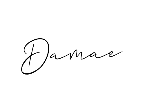 Make a short Damae signature style. Manage your documents anywhere anytime using Allison_Script. Create and add eSignatures, submit forms, share and send files easily. Damae signature style 2 images and pictures png