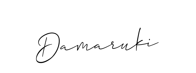Best and Professional Signature Style for Damaruki. Allison_Script Best Signature Style Collection. Damaruki signature style 2 images and pictures png