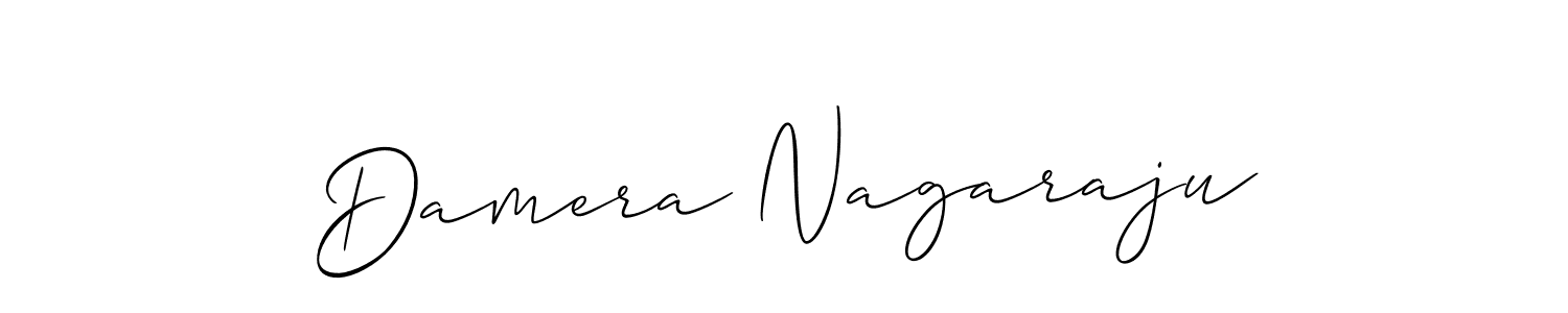 Similarly Allison_Script is the best handwritten signature design. Signature creator online .You can use it as an online autograph creator for name Damera Nagaraju. Damera Nagaraju signature style 2 images and pictures png