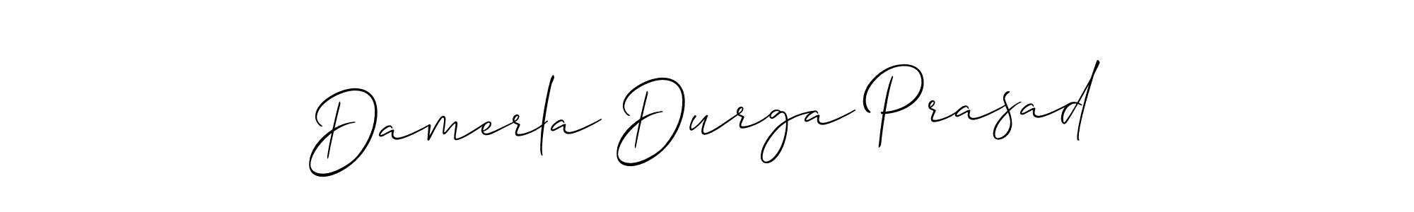 Make a beautiful signature design for name Damerla Durga Prasad. Use this online signature maker to create a handwritten signature for free. Damerla Durga Prasad signature style 2 images and pictures png