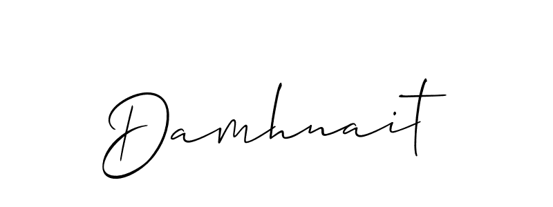 See photos of Damhnait official signature by Spectra . Check more albums & portfolios. Read reviews & check more about Allison_Script font. Damhnait signature style 2 images and pictures png