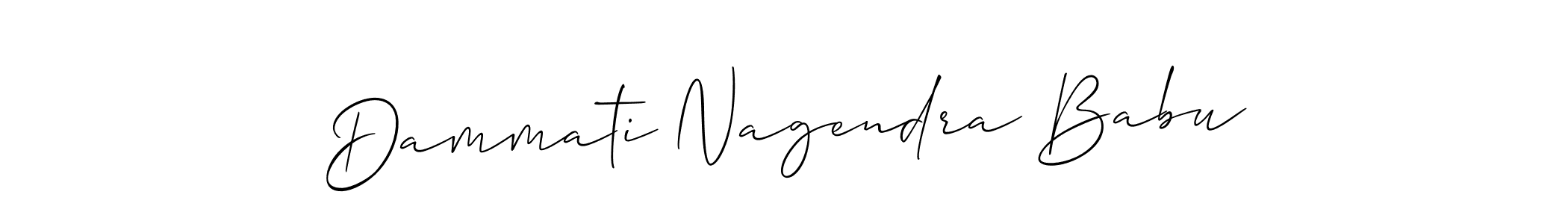 Dammati Nagendra Babu stylish signature style. Best Handwritten Sign (Allison_Script) for my name. Handwritten Signature Collection Ideas for my name Dammati Nagendra Babu. Dammati Nagendra Babu signature style 2 images and pictures png