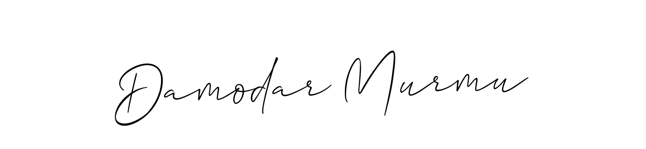 The best way (Allison_Script) to make a short signature is to pick only two or three words in your name. The name Damodar Murmu include a total of six letters. For converting this name. Damodar Murmu signature style 2 images and pictures png
