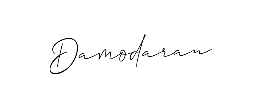 How to Draw Damodaran signature style? Allison_Script is a latest design signature styles for name Damodaran. Damodaran signature style 2 images and pictures png