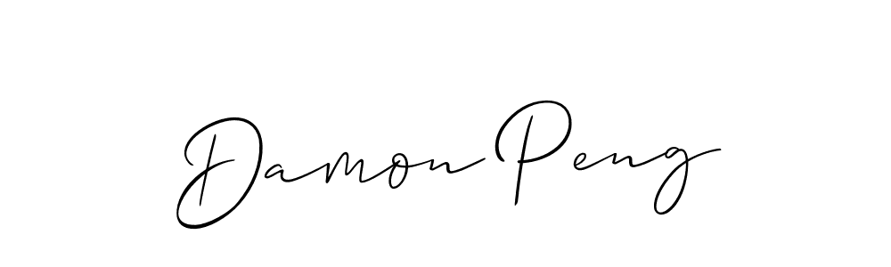 Check out images of Autograph of Damon Peng name. Actor Damon Peng Signature Style. Allison_Script is a professional sign style online. Damon Peng signature style 2 images and pictures png