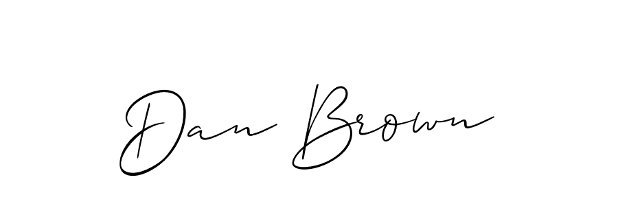 Once you've used our free online signature maker to create your best signature Allison_Script style, it's time to enjoy all of the benefits that Dan Brown name signing documents. Dan Brown signature style 2 images and pictures png