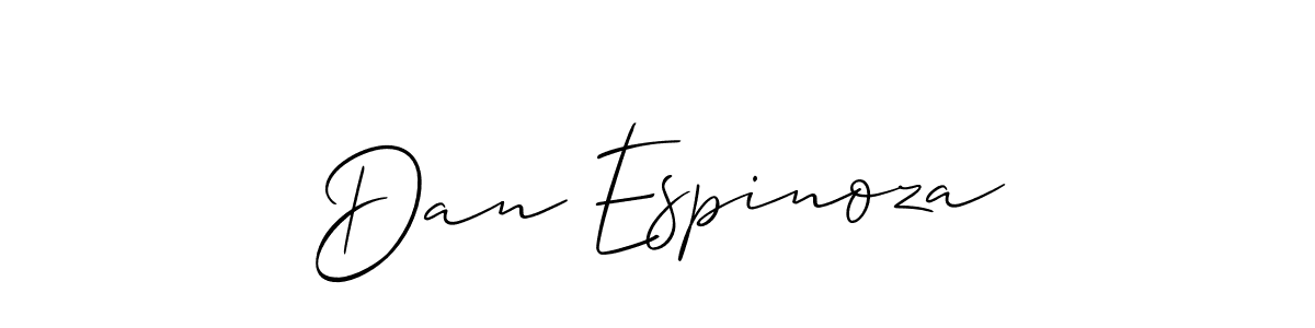 Once you've used our free online signature maker to create your best signature Allison_Script style, it's time to enjoy all of the benefits that Dan Espinoza name signing documents. Dan Espinoza signature style 2 images and pictures png