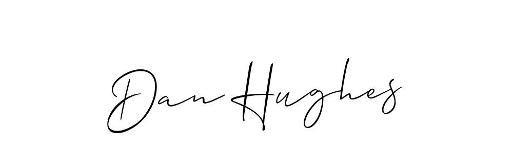 Also You can easily find your signature by using the search form. We will create Dan Hughes name handwritten signature images for you free of cost using Allison_Script sign style. Dan Hughes signature style 2 images and pictures png