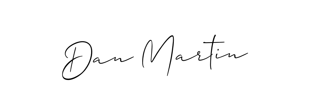 You should practise on your own different ways (Allison_Script) to write your name (Dan Martin) in signature. don't let someone else do it for you. Dan Martin signature style 2 images and pictures png