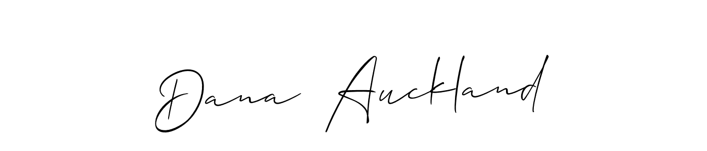 Once you've used our free online signature maker to create your best signature Allison_Script style, it's time to enjoy all of the benefits that Dana  Auckland name signing documents. Dana  Auckland signature style 2 images and pictures png