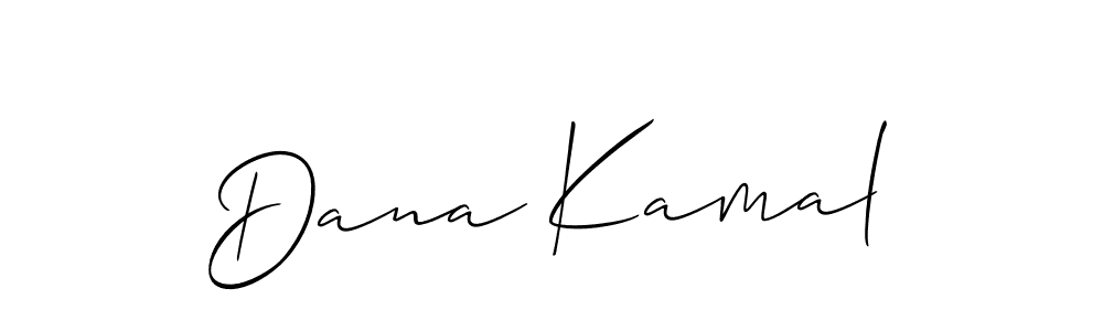 Best and Professional Signature Style for Dana Kamal. Allison_Script Best Signature Style Collection. Dana Kamal signature style 2 images and pictures png