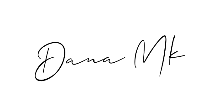 Once you've used our free online signature maker to create your best signature Allison_Script style, it's time to enjoy all of the benefits that Dana Mk name signing documents. Dana Mk signature style 2 images and pictures png
