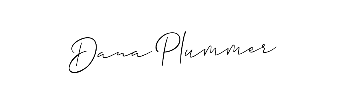 Also we have Dana Plummer name is the best signature style. Create professional handwritten signature collection using Allison_Script autograph style. Dana Plummer signature style 2 images and pictures png