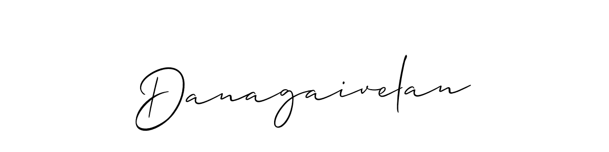 It looks lik you need a new signature style for name Danagaivelan. Design unique handwritten (Allison_Script) signature with our free signature maker in just a few clicks. Danagaivelan signature style 2 images and pictures png