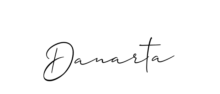 Best and Professional Signature Style for Danarta. Allison_Script Best Signature Style Collection. Danarta signature style 2 images and pictures png