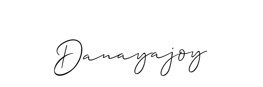 Similarly Allison_Script is the best handwritten signature design. Signature creator online .You can use it as an online autograph creator for name Danayajoy. Danayajoy signature style 2 images and pictures png