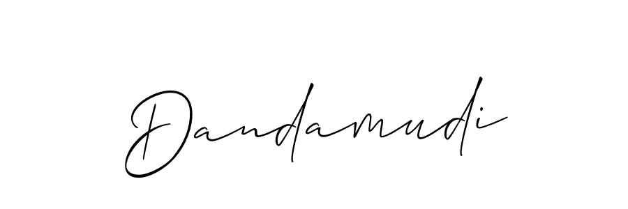 How to Draw Dandamudi signature style? Allison_Script is a latest design signature styles for name Dandamudi. Dandamudi signature style 2 images and pictures png