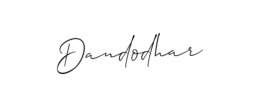Best and Professional Signature Style for Dandodhar. Allison_Script Best Signature Style Collection. Dandodhar signature style 2 images and pictures png