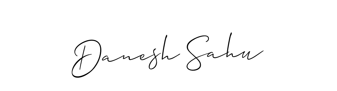 How to Draw Danesh Sahu signature style? Allison_Script is a latest design signature styles for name Danesh Sahu. Danesh Sahu signature style 2 images and pictures png
