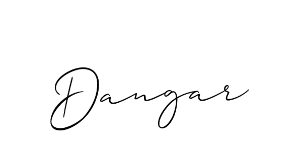 Once you've used our free online signature maker to create your best signature Allison_Script style, it's time to enjoy all of the benefits that Dangar name signing documents. Dangar signature style 2 images and pictures png