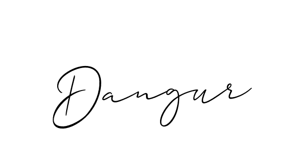 It looks lik you need a new signature style for name Dangur. Design unique handwritten (Allison_Script) signature with our free signature maker in just a few clicks. Dangur signature style 2 images and pictures png
