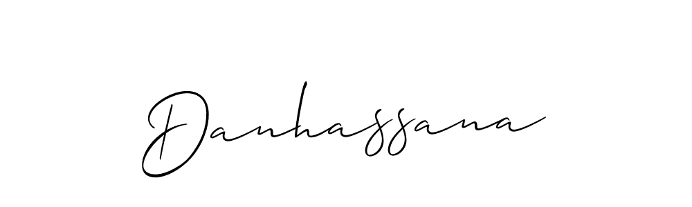 Danhassana stylish signature style. Best Handwritten Sign (Allison_Script) for my name. Handwritten Signature Collection Ideas for my name Danhassana. Danhassana signature style 2 images and pictures png