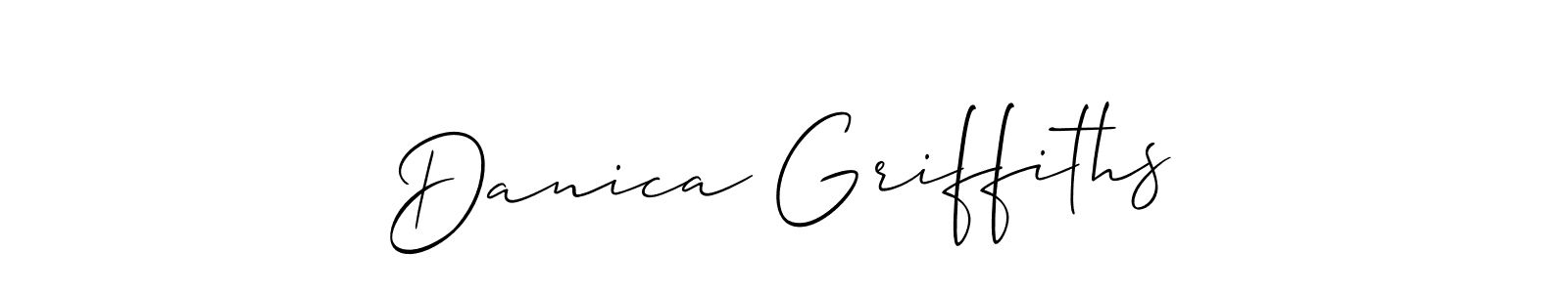 How to Draw Danica Griffiths signature style? Allison_Script is a latest design signature styles for name Danica Griffiths. Danica Griffiths signature style 2 images and pictures png