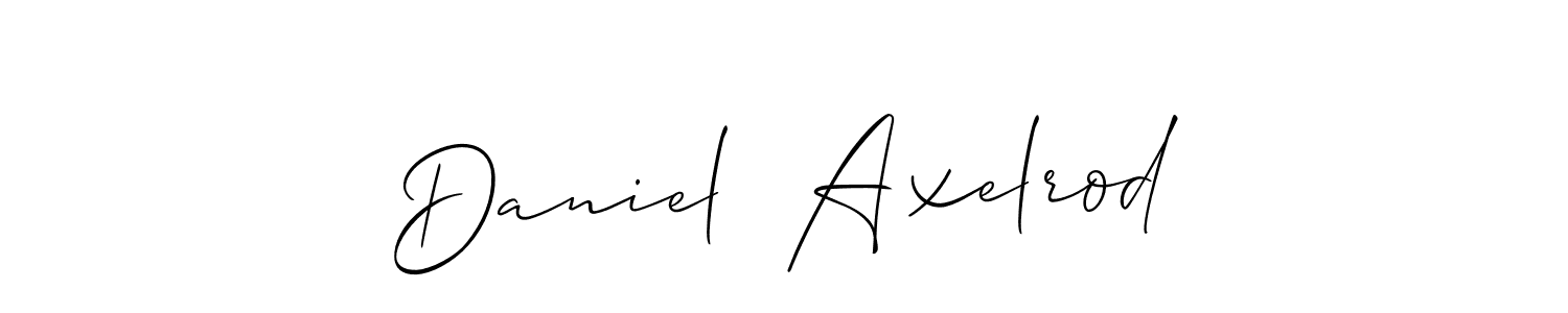 Best and Professional Signature Style for Daniel  Axelrod. Allison_Script Best Signature Style Collection. Daniel  Axelrod signature style 2 images and pictures png