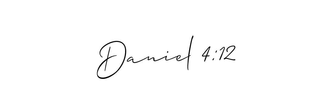 Make a short Daniel 4:12 signature style. Manage your documents anywhere anytime using Allison_Script. Create and add eSignatures, submit forms, share and send files easily. Daniel 4:12 signature style 2 images and pictures png