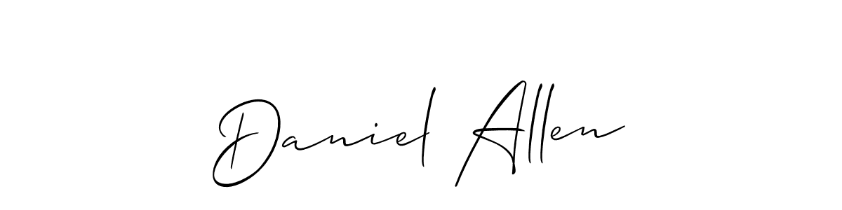 Create a beautiful signature design for name Daniel Allen. With this signature (Allison_Script) fonts, you can make a handwritten signature for free. Daniel Allen signature style 2 images and pictures png