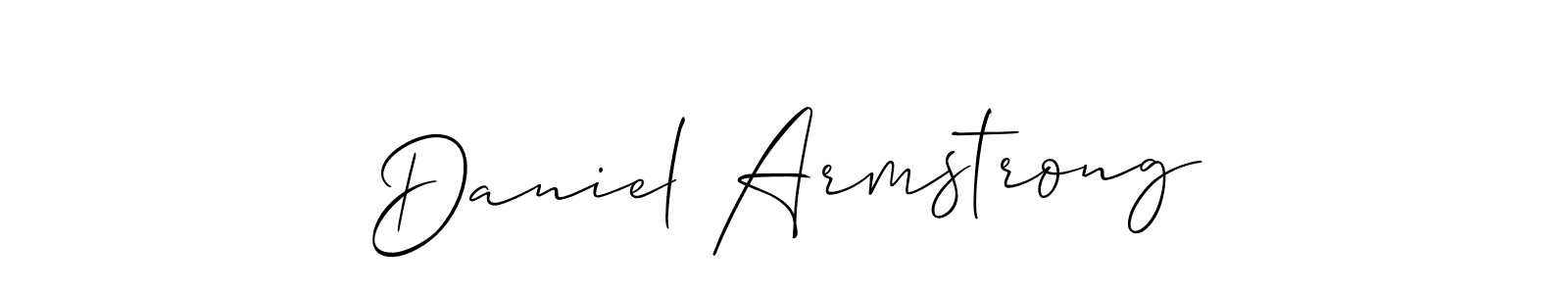 Similarly Allison_Script is the best handwritten signature design. Signature creator online .You can use it as an online autograph creator for name Daniel Armstrong. Daniel Armstrong signature style 2 images and pictures png