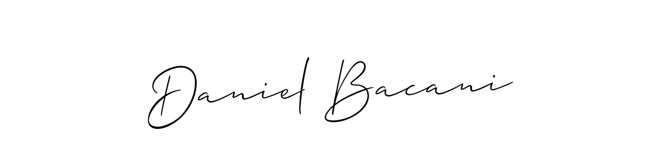 Make a beautiful signature design for name Daniel Bacani. Use this online signature maker to create a handwritten signature for free. Daniel Bacani signature style 2 images and pictures png