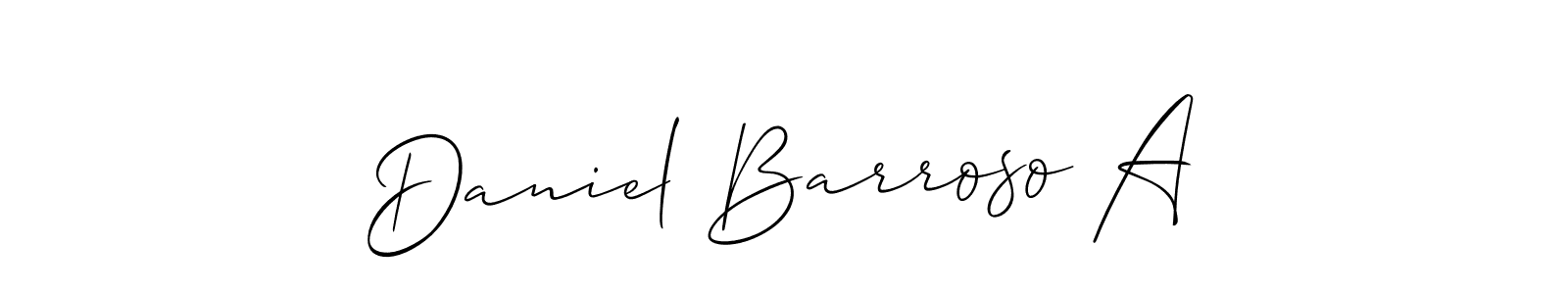 Similarly Allison_Script is the best handwritten signature design. Signature creator online .You can use it as an online autograph creator for name Daniel Barroso A. Daniel Barroso A signature style 2 images and pictures png