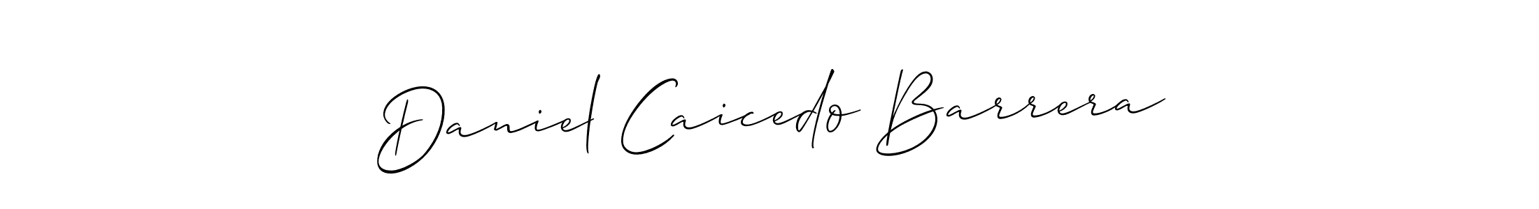 Make a beautiful signature design for name Daniel Caicedo Barrera. Use this online signature maker to create a handwritten signature for free. Daniel Caicedo Barrera signature style 2 images and pictures png