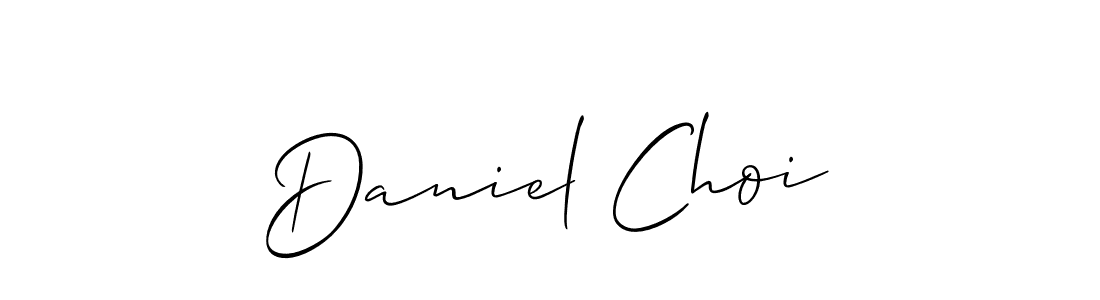 Also we have Daniel Choi name is the best signature style. Create professional handwritten signature collection using Allison_Script autograph style. Daniel Choi signature style 2 images and pictures png