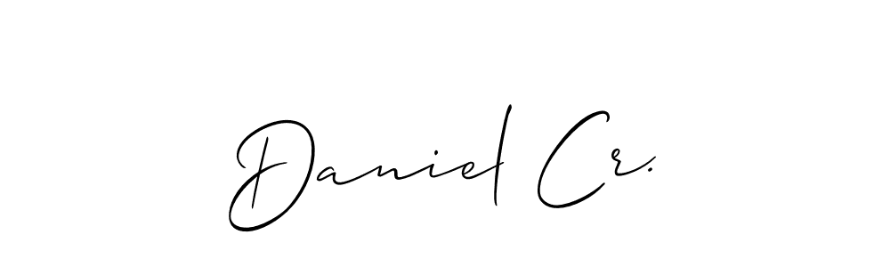 How to Draw Daniel Cr. signature style? Allison_Script is a latest design signature styles for name Daniel Cr.. Daniel Cr. signature style 2 images and pictures png