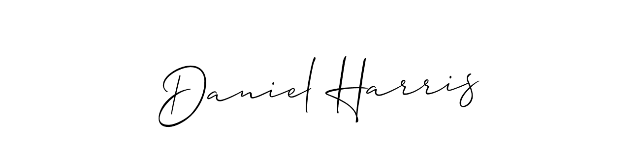 Create a beautiful signature design for name Daniel Harris. With this signature (Allison_Script) fonts, you can make a handwritten signature for free. Daniel Harris signature style 2 images and pictures png