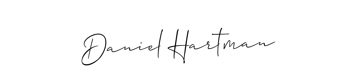 Also You can easily find your signature by using the search form. We will create Daniel Hartman name handwritten signature images for you free of cost using Allison_Script sign style. Daniel Hartman signature style 2 images and pictures png