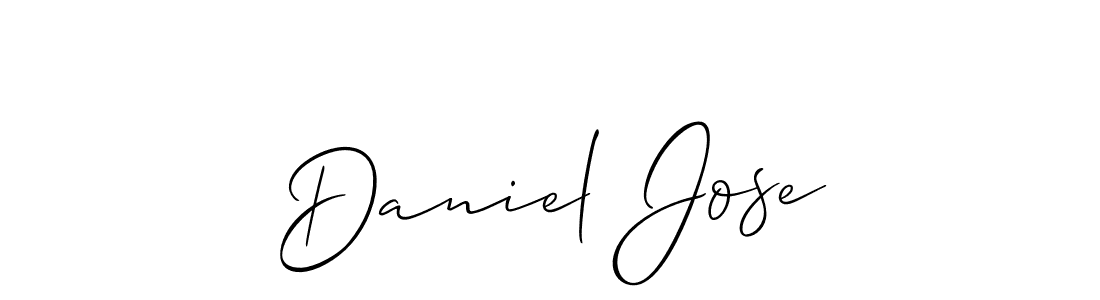 It looks lik you need a new signature style for name Daniel Jose. Design unique handwritten (Allison_Script) signature with our free signature maker in just a few clicks. Daniel Jose signature style 2 images and pictures png